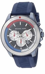 Michael Kors AUTHENTIC MK 8708 Mens Theroux chronograph Watch NEW!  MSRP $250