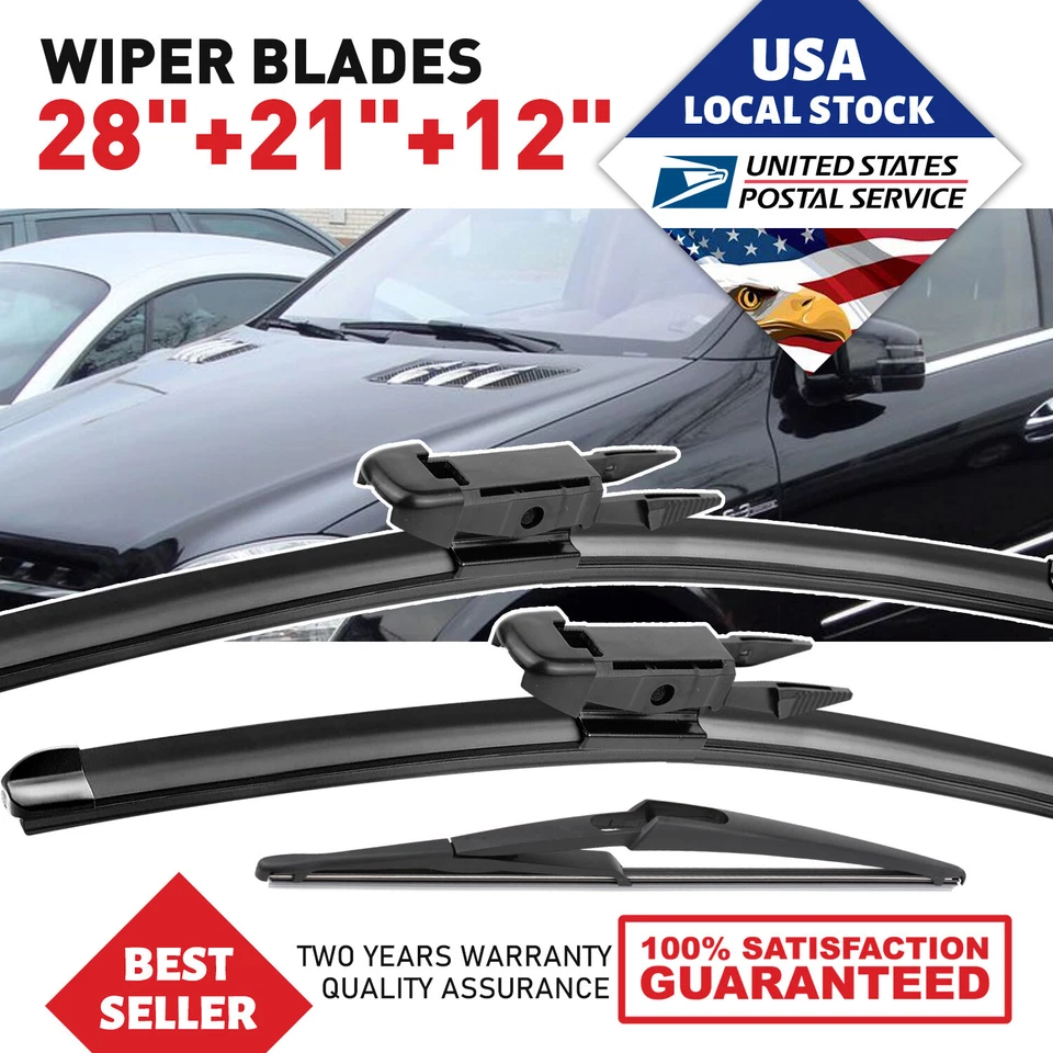 Limpiaparabrisas 28" 21" 12" para todas las estaciones para Mercedes-Benz ML350 2006-2011 Foto 1 de 4