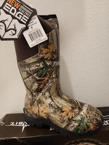 Habit Realtree Edge All Weather Insulated Boot Mens 7 Waterproof 800g thinsulat - Picture 1 of 8
