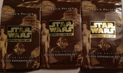 3-Pack Star Wars Jabba's Palace 9-Card Limited Booster, Factory Sealed, Original - Image 1 of 3