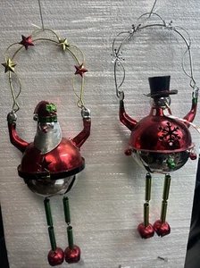 Snowman 15 inches metal bells - Picture 1 of 13