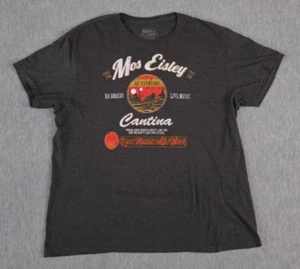 Star Wars Mos Eisley Cantina Live Music Mad Engine Adult XL Gray Shirt - Picture 1 of 6