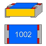 VISHAY SMD-Widerstand 10 kOhm 1% 0,1 W Bauform 0603 gegurtet