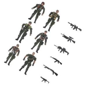 Soldatenmodell Kind Mini -Soldaten Spielzeug Realistische Actionfiguren - Bild 1 von 12