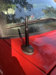 4.25 inch Black Antenna Mast Power Rod AM/FM for FORD RANGER 1983-2011 Brand New - Picture 1 of 23