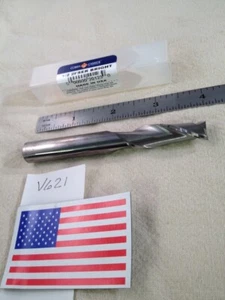 1 NEUER COBRA 1/2 ZOLL DURCHMESSER HARTMETALL-SCHAFTFRÄSER. 2 Fl. SER BRIGHT. 1-1/2" LOC (V621) - Bild 1 von 3