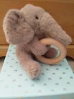 Jellycat Shooshu Elephant Soother Ring Rattle. Comforter. Excellent Condition.
