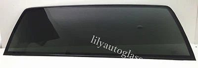 Fits 88-99 GMC Pickup 1500 88-00 2500 3500 Rear Back Window Glass Stationary - Image 1 of 4