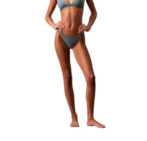 NUEVO CON ETIQUETAS Calvin Klein Mujer (GRANDE) IDEAL ALGODÓN TANGA 5122-030 - Imagen 1 de 1