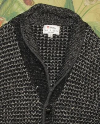 RAG & BONE Charcoal Grey Wool Blend Cardigan Sweater Medium - Image 1 of 3