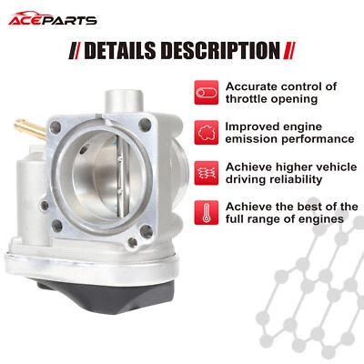 For 2002 2003 2004 2005 2006 Mini Cooper 1.6L New Throttle Body A2C59511709 - Image 1 of 4