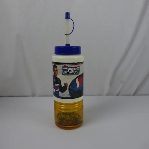 Pepsi NASCAR 24 Two Chamber Water Storage Bottle with Action Die-Cast Car Cover