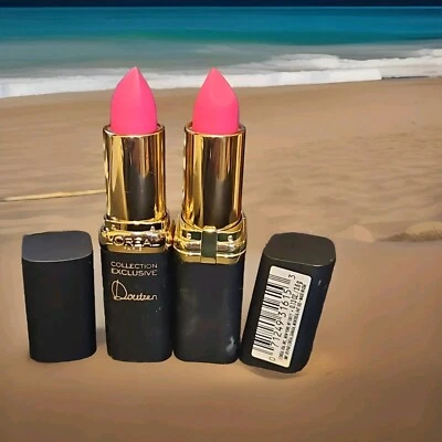 2-L'Oreal-Colour Riche-Collection Exclusive-Lipstick ~ 707 Doutzen's Pink-NEW! - Image 1 of 4