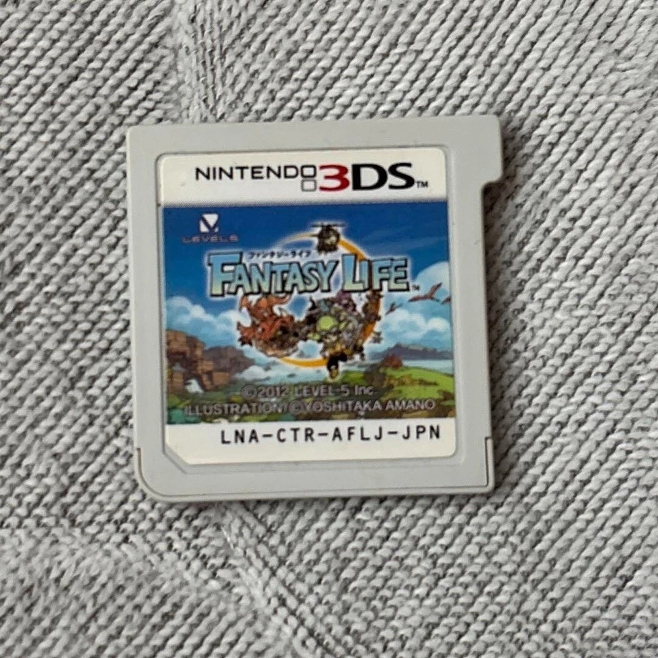 DS103　Nintendo 3DS Fantasy Life Japanese RPG life simulation Games - Image 1 of 1