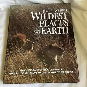 Jim Fowler's Wildest Places on Earth (1999 Hardcover) - LIKE NEW!! - Foto 1 di 9