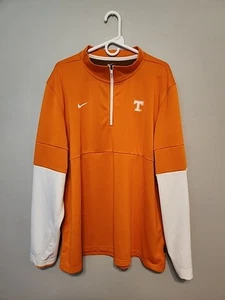 Nike Onfield Long sleeve coaches Quarter zip Dri-Fit Tennessee Volunteer XXL - Picture 1 of 18
