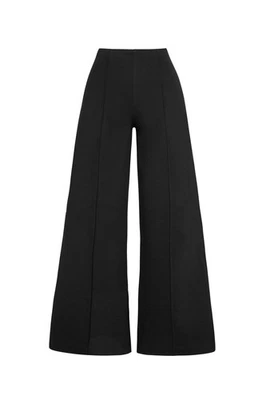 Ripley Rader Black Ponte Knit Wide Leg Pant Size 1XS - Image 1 of 4