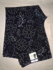 Terra & Sky Ladies Plus Shibori Bandana/Black Legging Size 4X 28W-30W NEW - Picture 1 of 17