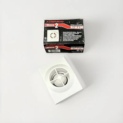 Sirena Ademco Wave Series 2 tonos 12VDC 106dB (a 1 metro), opción estable/gurruqueteo Foto 1 de 4