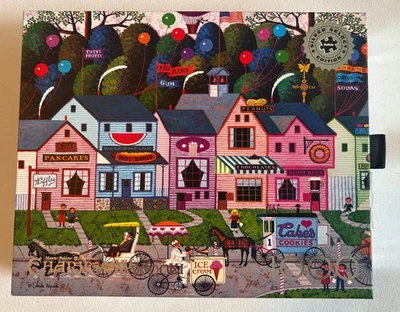 Quebra-cabeça Charles Wysoki Confection Street 1000 peças - Silver Select Edition - Imagem 1 de 4