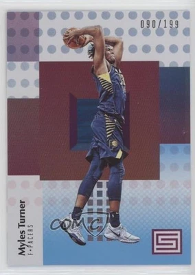 2017-18 Panini Status Blue /199 Myles Turner #70 - Image 1 of 2