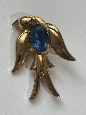 Broche/Pin Vintage Tono Dorado Coro Pegaso Jelly Belly Bird Firmado Foto 1 de 4
