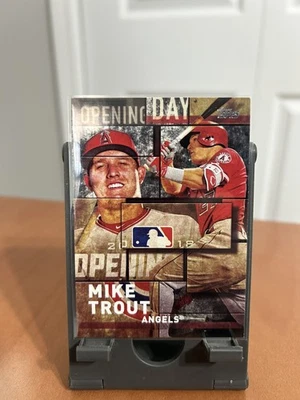2019 Topps Mike Trout Opening Day Insert #OD-8 - Los Angeles Angels - Image 1 of 2