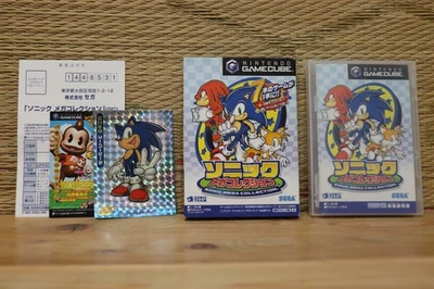 Sonic Mega Collection ¡Juego Completo! +Sello SP Japón Nintendo GameCube GC VG+! Foto 1 de 4