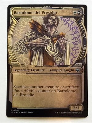 MTG The Lost Caverns of Ixalan Bartolomé del Presidio Showcase Foil 0301 NM - Image 1 of 2