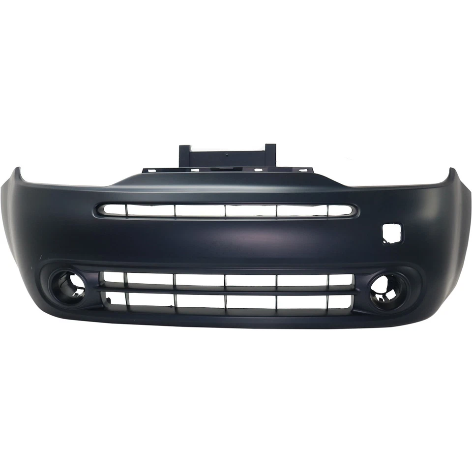 Front Bumper Cover For 2009-2014 Nissan Cube w/ fog lamp holes Primed - Image 1 of 4