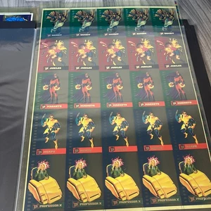 1995 Marvel Fleer Ultra X-Men Suspended Animation ungeschnittenes Blatt Menge: 3 - Bild 1 von 18