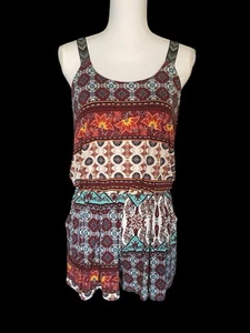 Xhilaration Pantalones Cortos de Una Pieza Mameluco Con Bolsillos Multicolor Talla M - Imagen 1 de 8