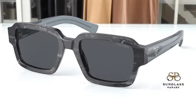 Gafas de sol para hombre PRADA PR 02ZS 13F07T piedra grafito azul vintage 52 mm Foto 1 de 4