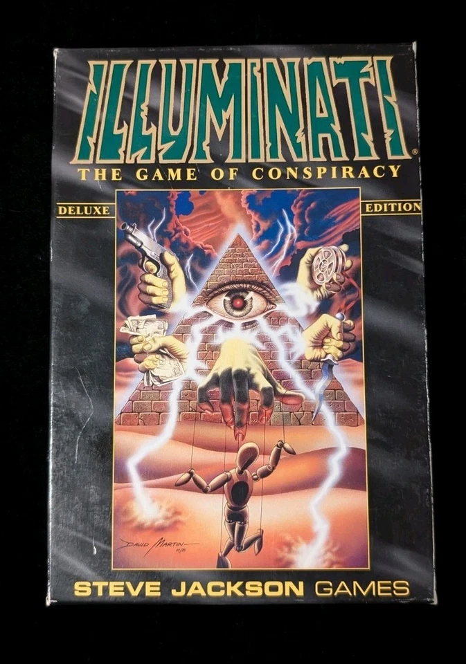 Illuminati The Games of Conspiracy 1999 Deluxe Edition By Steve Jackson Games - Image 1 of 4