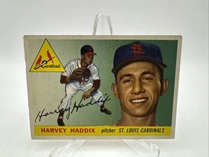 1955 TOPPS #43 HARVEY HADDIX ST. LOUIS CARDINALS VG-EX - Picture 1 of 2