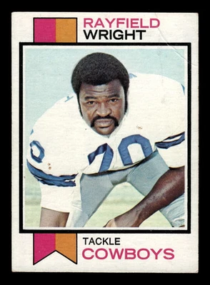 1973 Topps Rayfield Wright #110 Dallas Cowboys - Image 1 of 2