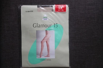 C&A Glamour Feinstrumpfhose Gr. 44-46 Alabaster 15 den Glitzer  Neu OVP - Bild 1 von 3
