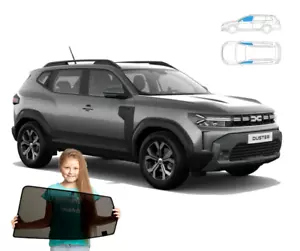 Parasole per Dacia Duster 3 III dal 2024 - Lato anteriore 2 pezzi su magneti - Foto 1 di 12