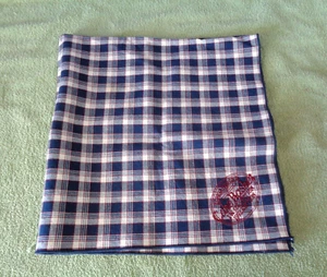 Longaberger Blue Plaid Cake Basket Liner for 1992 JW Collection Cake Basket - Picture 1 of 2