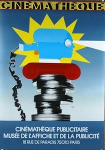 CINEMATHEQUE MUSEUM OF THE POSTER 1982 BY RAZZIA - Picture 1 of 1