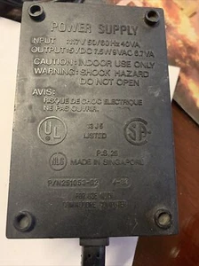 Commodore 64 Power Supply Part No. 251053 - 02 UNTESTED - Four Pin - Picture 1 of 4