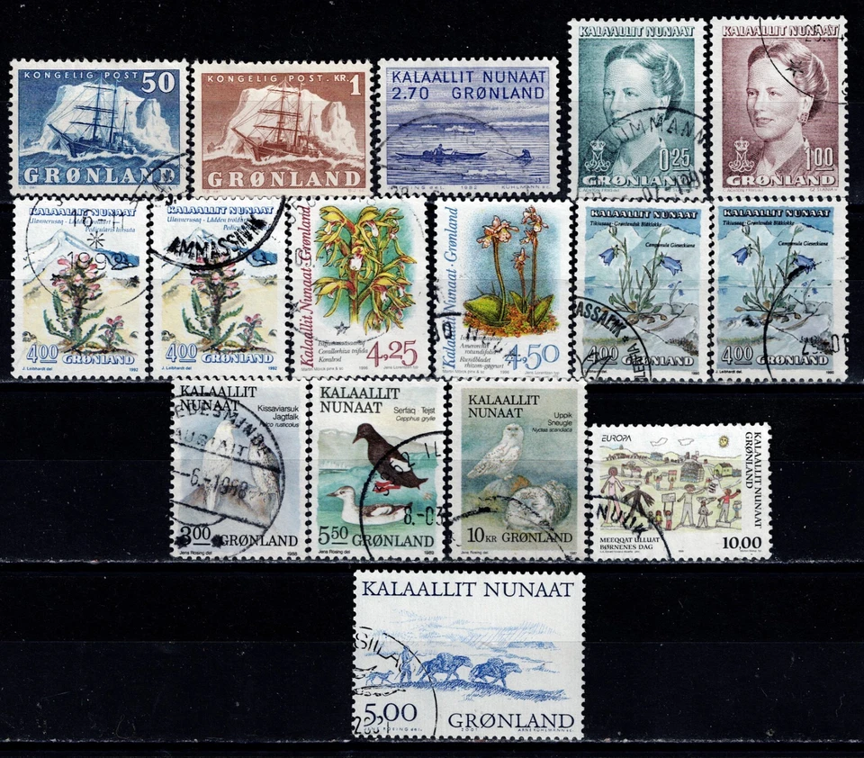 Greenland   Sc# 35-382   MH-Used   Cat Val $57   gtc10 - Image 1 of 1