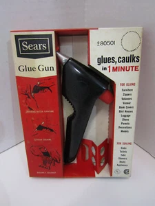 Vintage Sears CRAFTSMAN Electric Glue Gun #9.80514 ORIGINAL PACKAGING WORKS - Picture 1 of 1