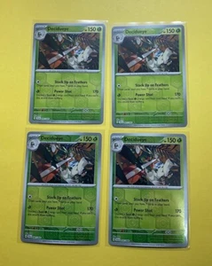 Decidueye 005/064 Shrouded Fable Uncommon Pokémon Card (x4) - Picture 1 of 1