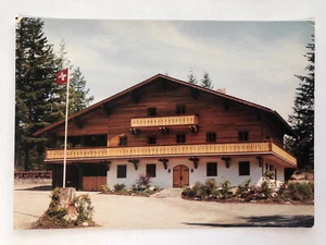 Coche postal vintage suizo canadiense chalet Burke montaña Coquitlam BC - Imagen 1 de 2