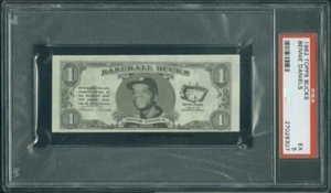 1962 Topps BB Bucks  Bennie Daniels PSA 5 (9307) - Picture 1 of 2