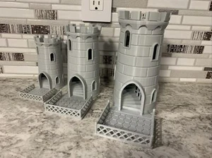 7.5” Dice Tower Castle Roller Tray Dungeons and Dragons, DnD,RPG - Picture 1 of 2
