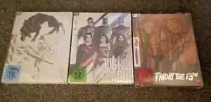 Mondo Art Blu Ray Steelbook Collection: 300 - Justice League - Friday The 13th - Picture 1 of 4