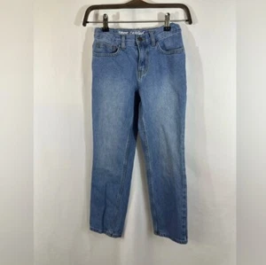 Cat & Jack Boys' Jeans Size 10 Relaxed Fit Straight Leg Medium Wash - Picture 1 of 3