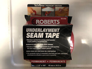 Roberts Underlayment Seam Tape Flooring Tool, Red 1-7/8” Wide